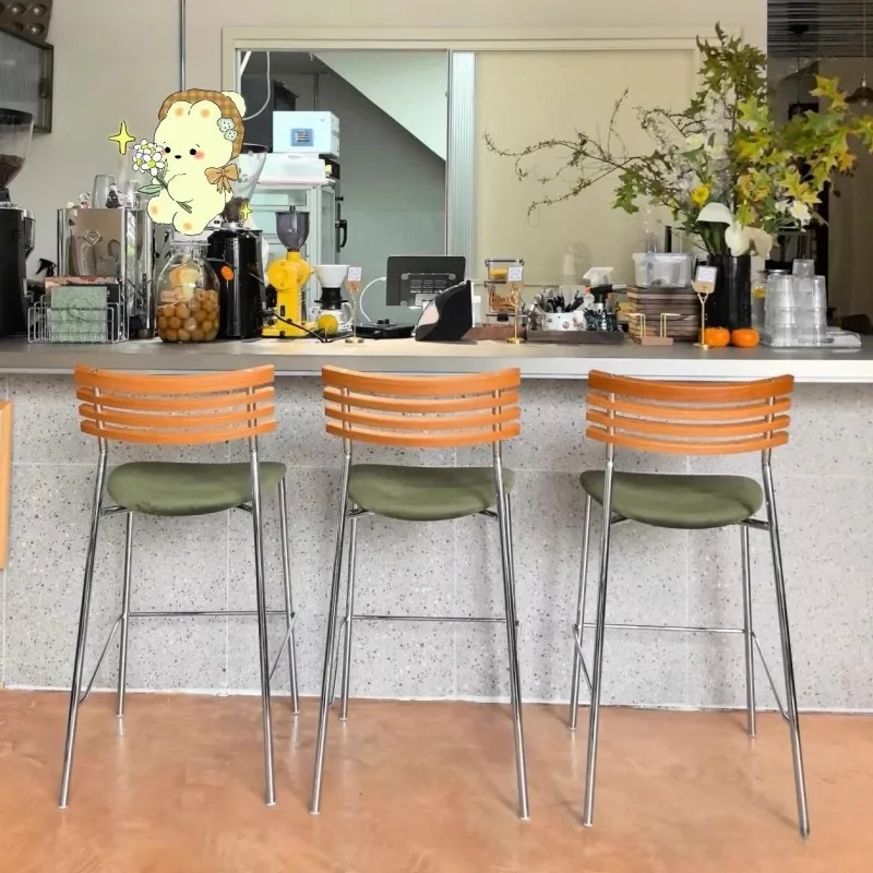 

Countertop Quinceanera Bar Chair Ilots Relaxing Mobile Walnut Vintage Sale Bar Chair Casa Chaise De Bar Velour Home Furniture