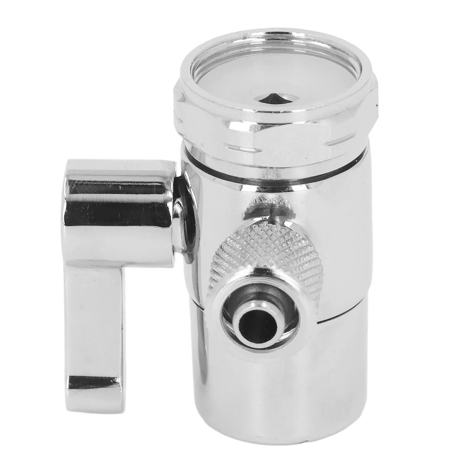 3/8in Faucet Diverter Valve M22 Female Thread Thickened Brass Sink Faucet Splitter for Bathroom Kitchen Faucet Diverter Valve