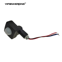 Ultrathin LED Flood Light PIR Motion Sensor Detector Waterproof Outdoor 85-265V IP65 Motion Sensor Adjustable PIR Switch 10/12mm
