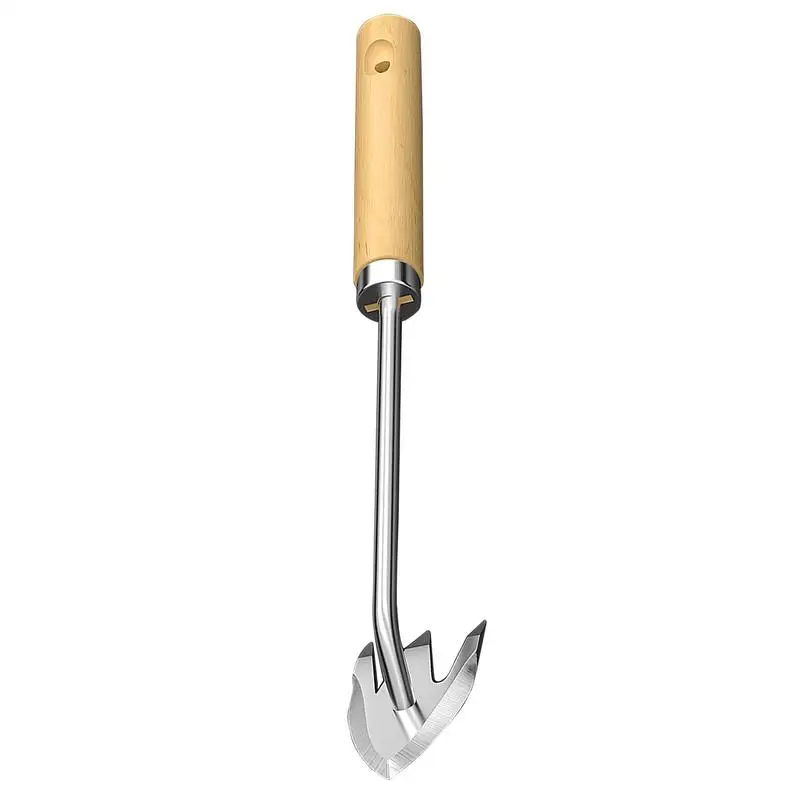 

Grass Puller Tool Stainless Steel Grass Puller Tool Double-Edged Handheld Gear Heavy-Duty Solution For Yard Backyard Farm Lawn