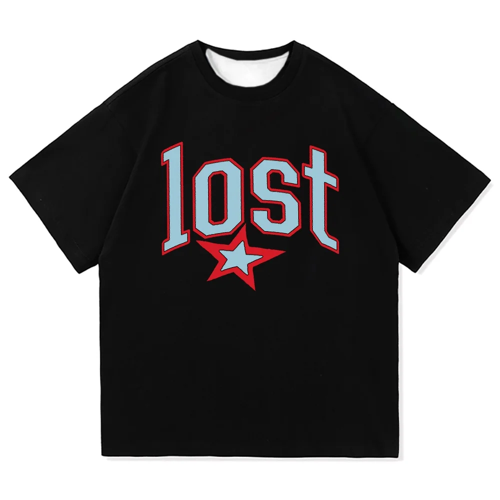 

Футболка с альбомом MGK Lost Americana 2025 Cliche, одежда унисекс в стиле ретро, высококачественная одежда в стиле Харадзюку, винтажная футболка