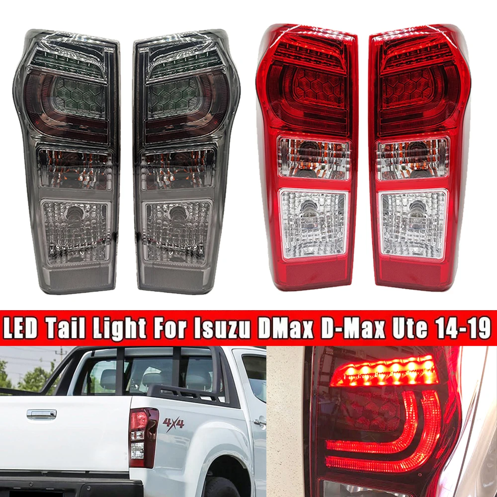 

Led Bulb Tail Light Car accessories For Isuzu DMax D-Max 2012 - 2019 8961253983 898125393 fog LED Rear Brake Turn Signal Lamps