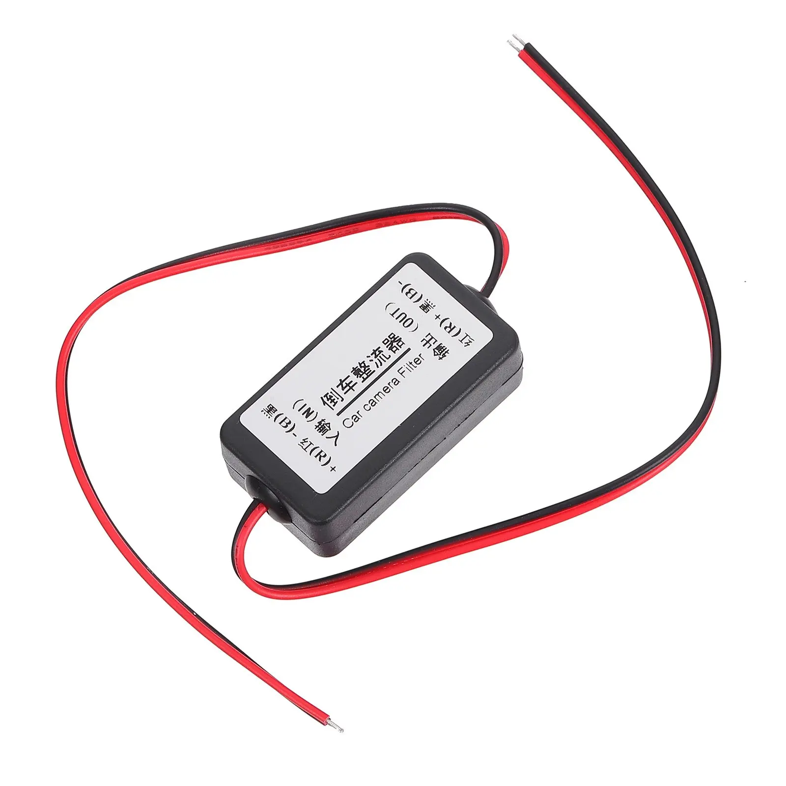 

Car Filter Rectifier 12V Dc Power Capacitor Relay Stabilized Auto Rear View Camera Screen Warping Solution Car Camera Filter