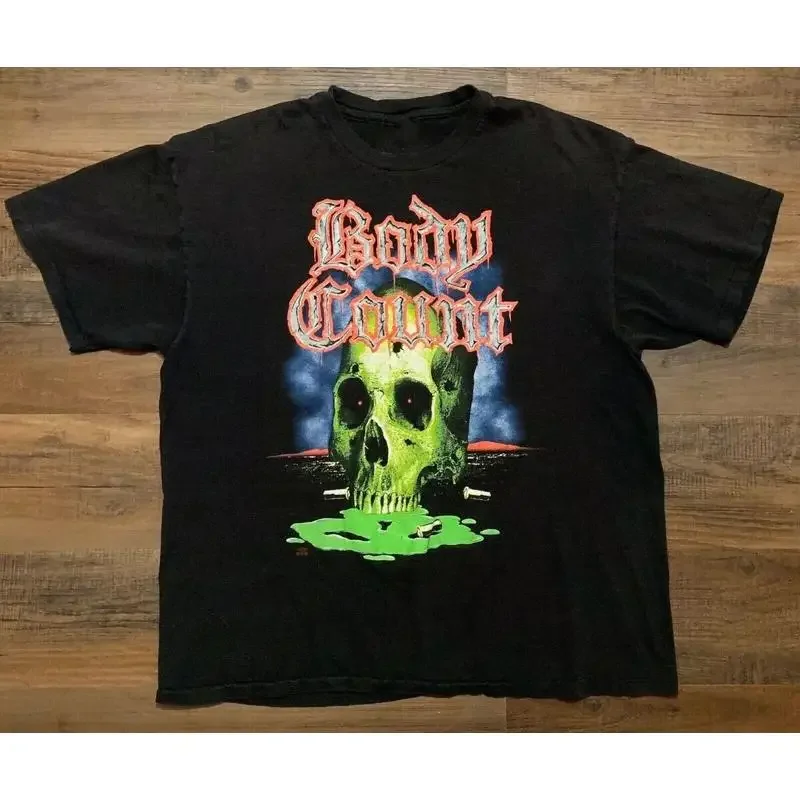 BODY 2025 COUNT Band Black Cotton All Size T Shirt Full S 4XL