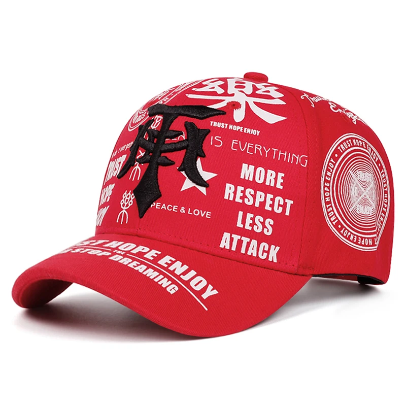 2026 Modische und Personalisierte Neue Baseball-Kappe T Graffiti-Stickerei Hip-Hop-Mütze Tägliche Freizeit-Sonnenschutzkappe Unisex Flachrand-Kappe – Detail 16