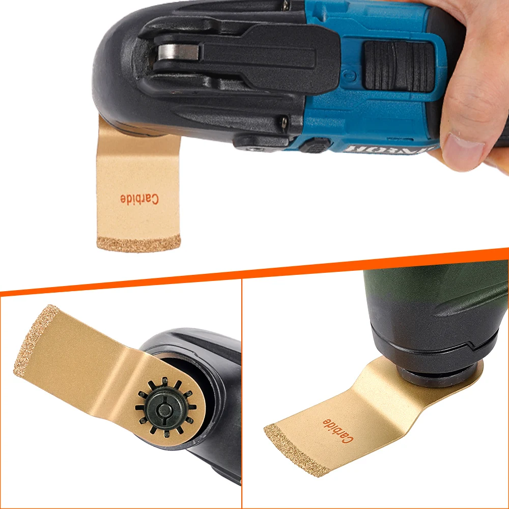 

Diamond Carbide Oscillating Saw Blade MultiTool E-cut Saw Blade For Concrete Cement Ceramics Tile Wood Cutter Metal Cutting Tool