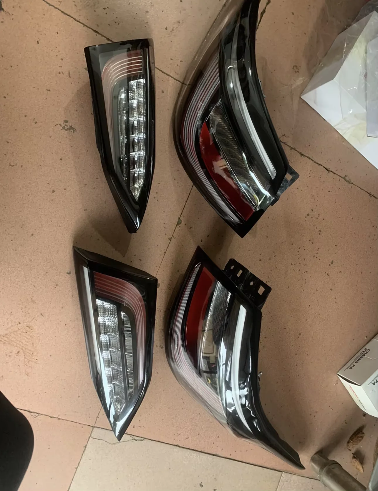 

For Infiniti Q50 Modification New 12V Transparent LED Tail Light Modify the Transparent Tail Lights of the Venom Model