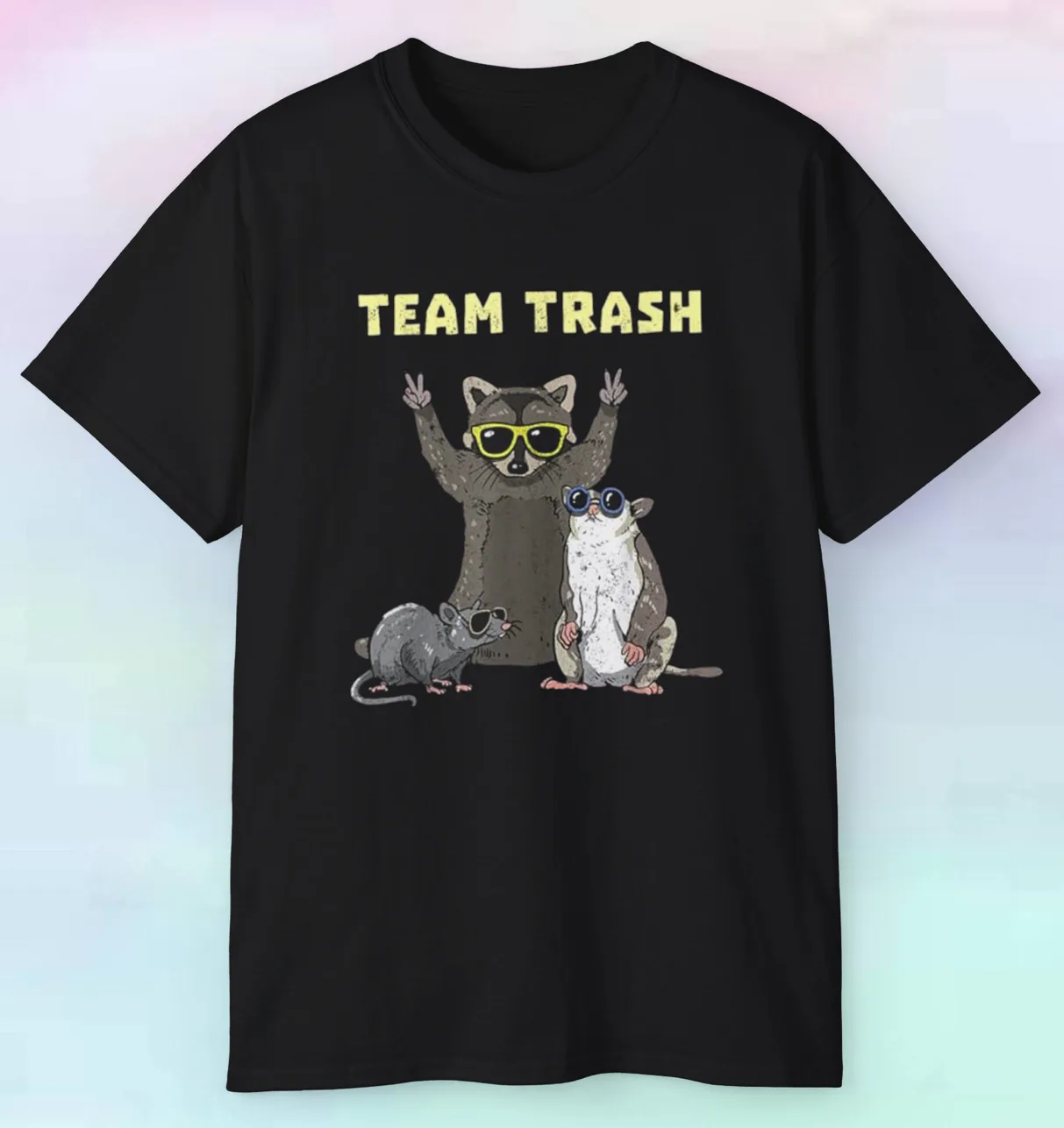 

Men's Women's Team Trash Street Animals Shirt | Funny Raccoon Rat | S-5XL