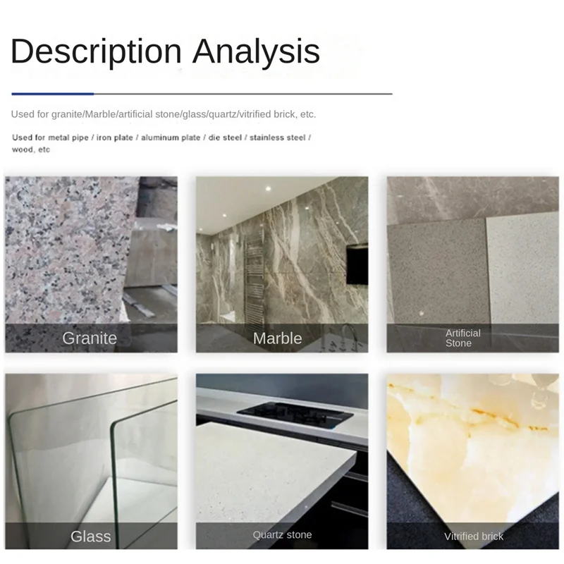 【Beliebt】Lochöffner-Set zum Öffnen, Mehrzweck-Bohrer, Lochsägen-Set, Lochsägen-Set, Handwerkzeuge sind für Marmorfliesen G geeignet