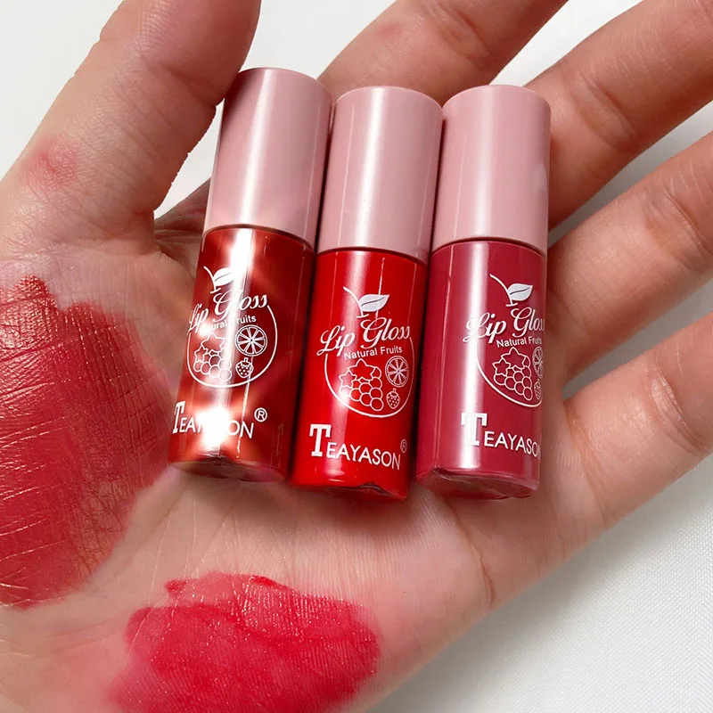 Lip Gloss Transparent Glossy Jelly Lipstick Shimmer Non-sticky Long Lasting Glass Lips Glaze Moisturizing Lip Mud Makeup Use