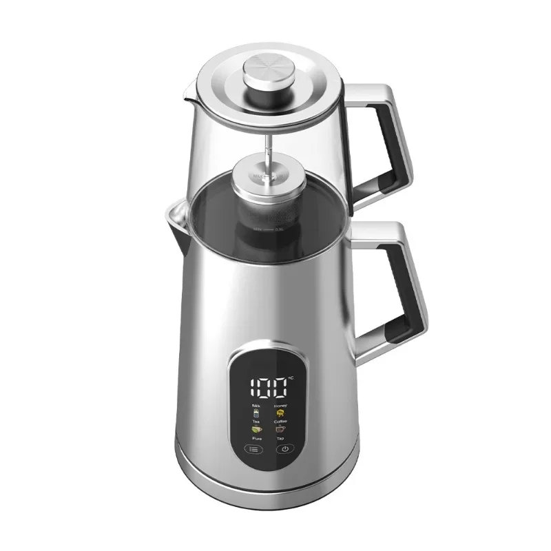 Bouilloire intelligente en verre électronique portable, appareils ménagers, eau, 2,7 l