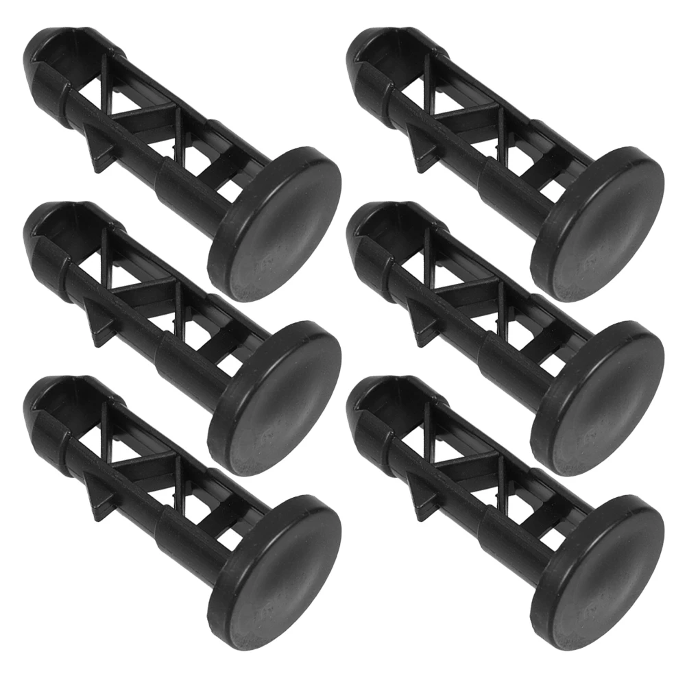 

6pcs Trashcan Connecting Plugs Can Lid 240L Black Bucket Cover Connector Shaft Garbage Bin Accessories Plastic Hinge
