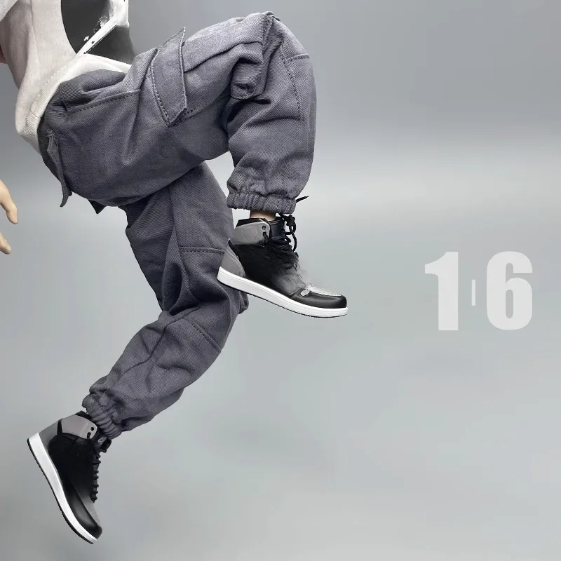 

1/6 Scale Soldier Trendy Leisure Workwear Fat Pants Clothes Model Body DIY for 12'' Action Figures Body Dolls Decor