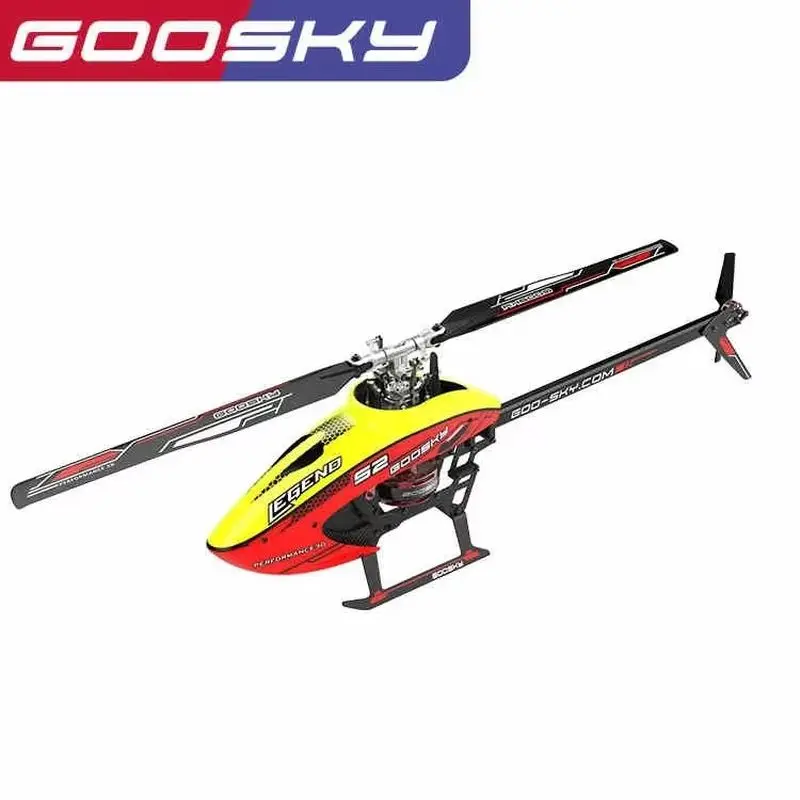 Goosky S2 BNF/RTF 6 canaux 3D cascadeur Double moteur sans balais moteur à entraînement Direct Flybarless entraînement Direct hélicoptère Rc jouet