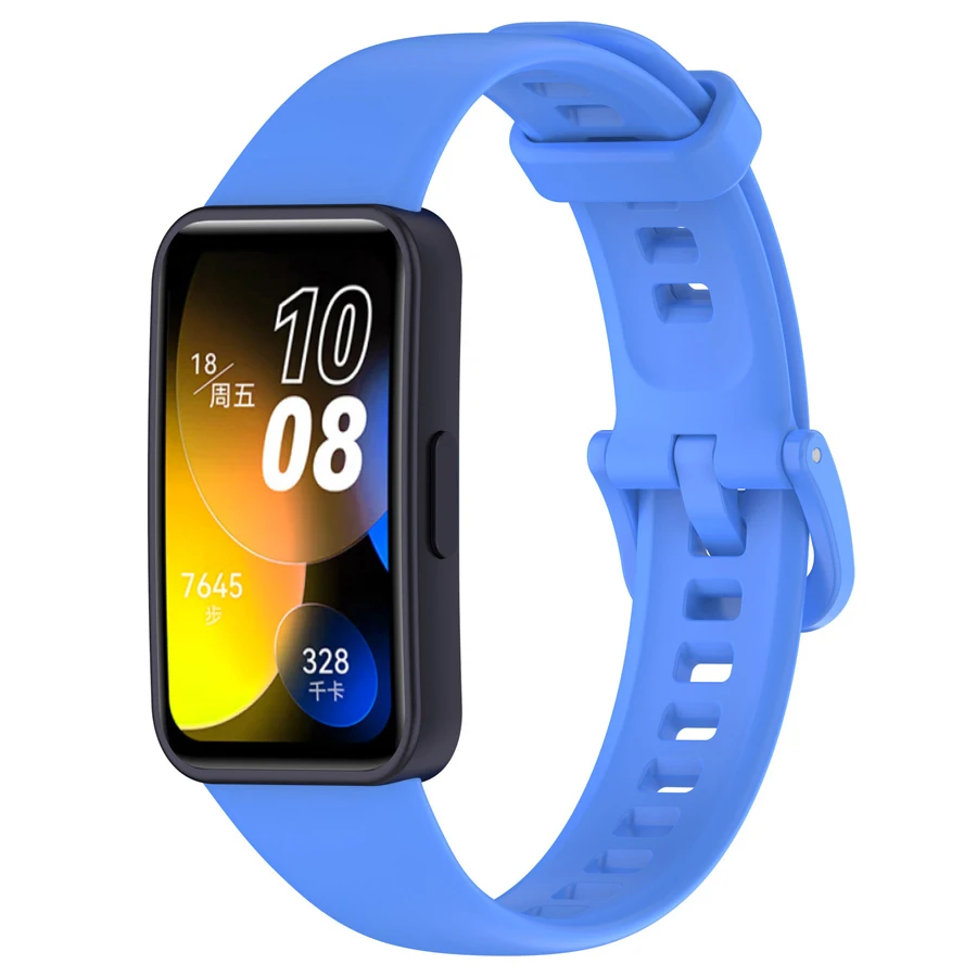 Bandje voor Huawei Band 8 9 10 Armband Accessoires Smartwatch Vervangende horlogeband Siliconen armband Huawei Band 8 9 10 Correas