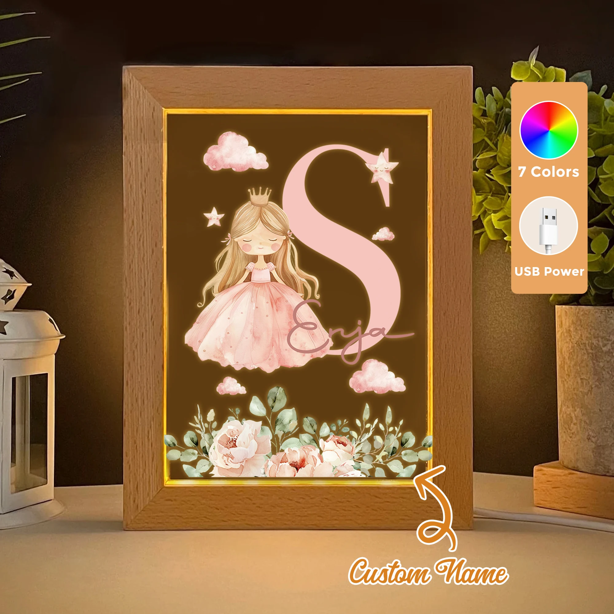 2D плоское индивидуальное имя фиолетовый