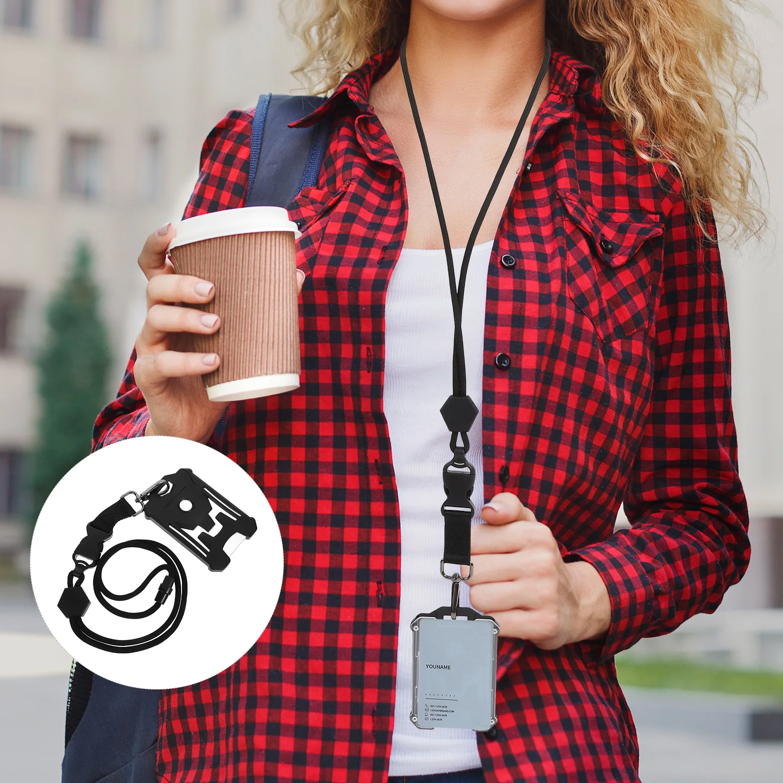 

Card Holder Id Badge Holders Clear Protective Card Sleeve Easy Clean Name Tag Holder Lanyard Employee Work Cards Protector