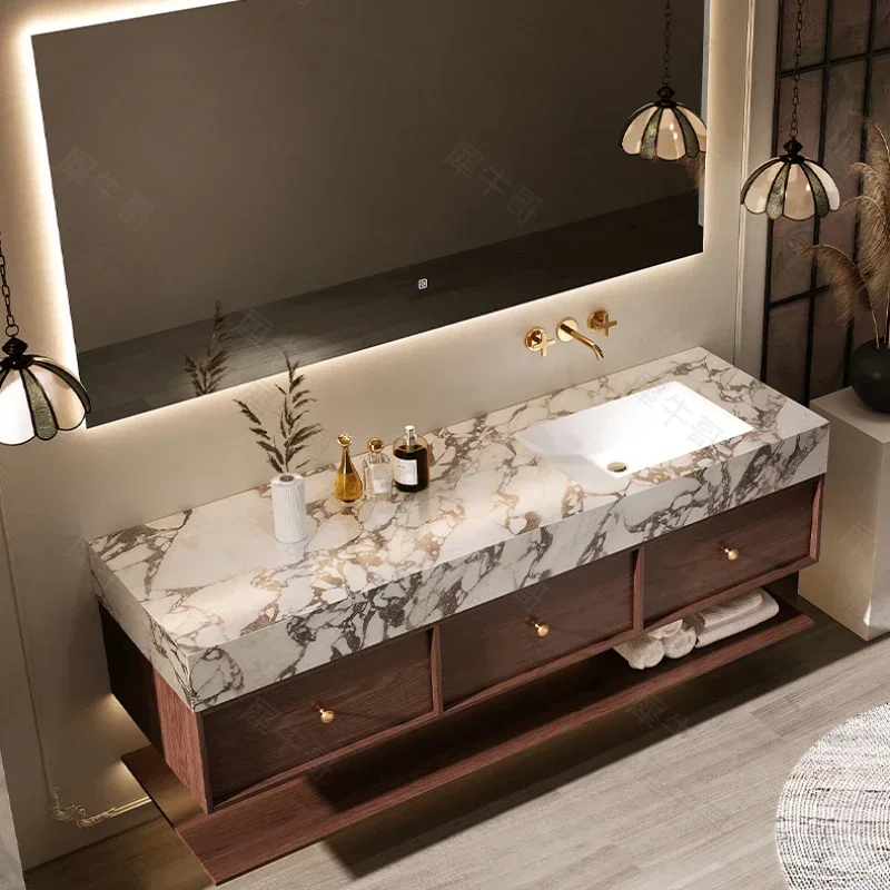 

Bathroom Cabinet Shelf Sink Meuble Salle De Bain Home Furniture Luxury Modern Bathroom Cabinet Vanity Organizer Storage Toilet