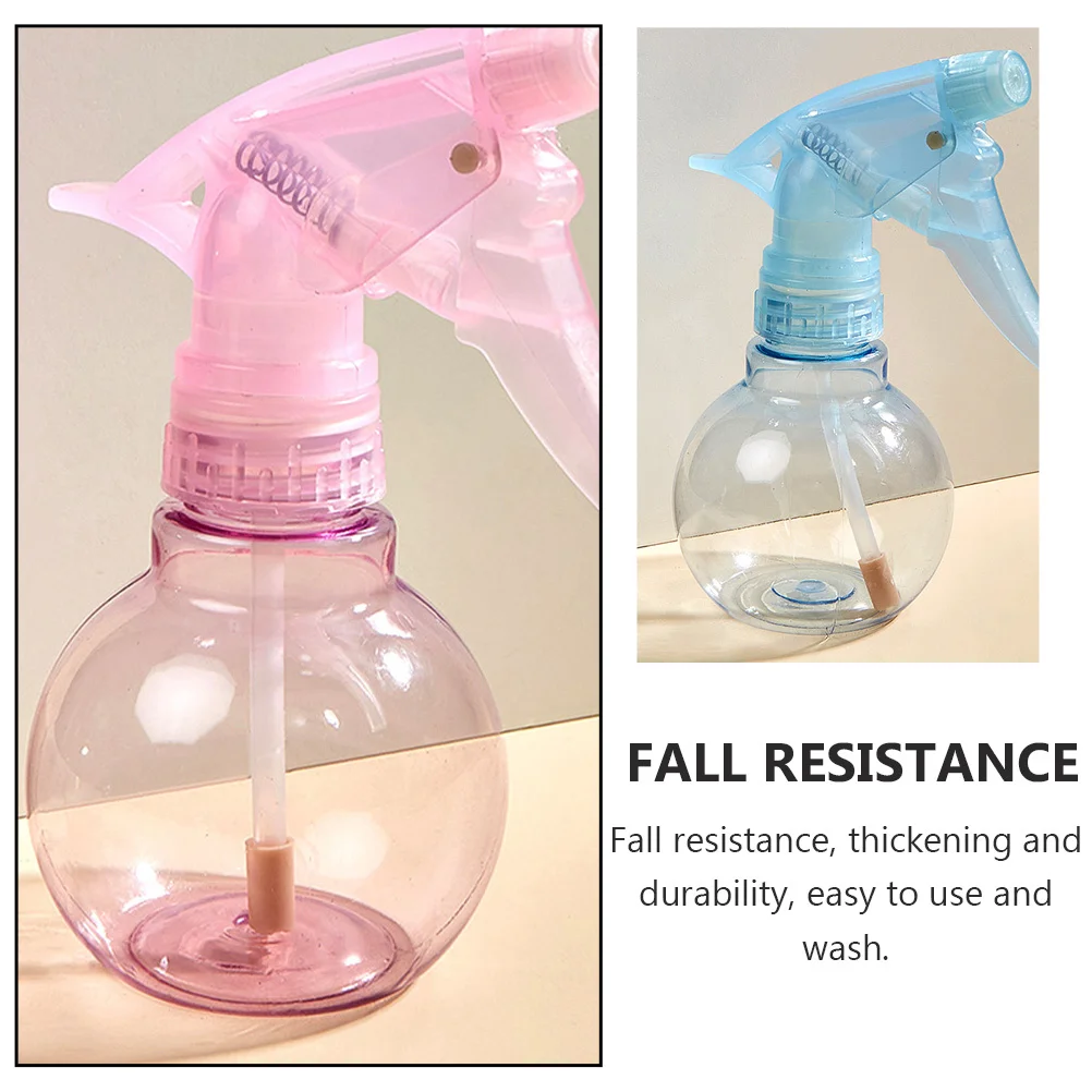 2 قطعة زجاجة رذاذ محمولة رذاذ ناعم من البلاستيك تقسيم زجاجة سقي لتصفيف الشعر ماكياج حديقة زجاجات الرش #4