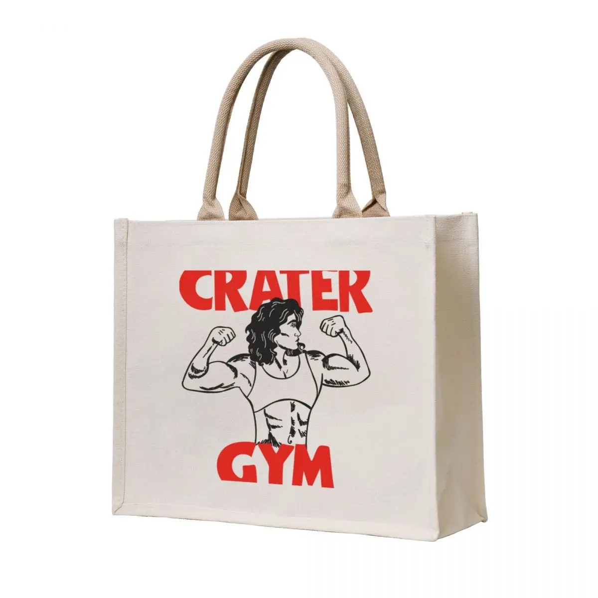 

Love Lies Bleeding Inspired Crater Gym Tee Tote Bag hand bags shopping bag logo personalized tote custom bags
