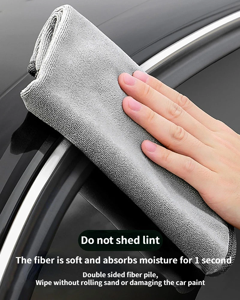 Baseus Car Wash Special Towel for Home Thickened Soft Short Villus High Quality Super Absorbent Vehicle Cleaning Cloth No Fading