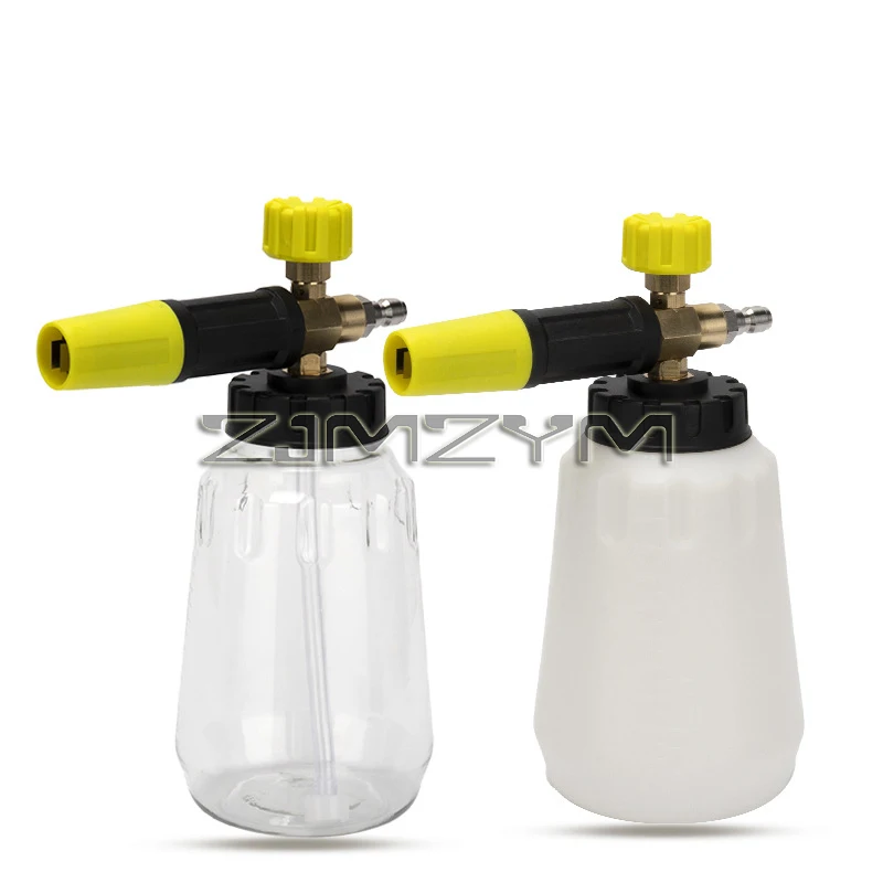 Hight Presure Handle Foam Gun 1000 ML Transparent Bottle Snow Foam Lance Washer Pressure Car Washer Accessory