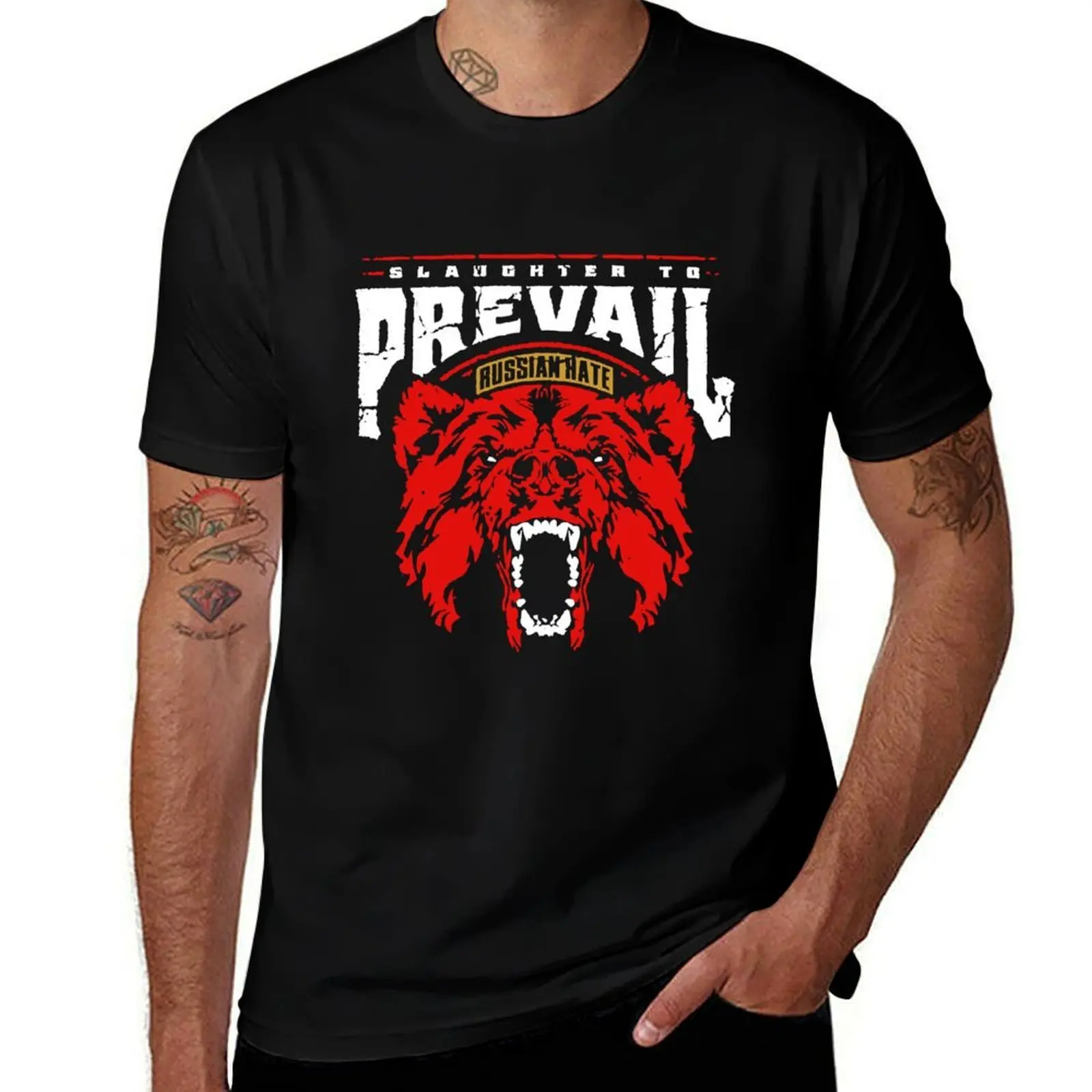 

Slaughter to Prevail T-Shirt anime t shirts for man t shirts for man graphic funny T-Shirt