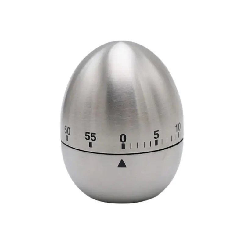 

Stainless Steel Kitchen Timer Mechanical Cooking Egg Alarm Clock Timer 60 Minute Countdown Cooking For Kitchen Accessories