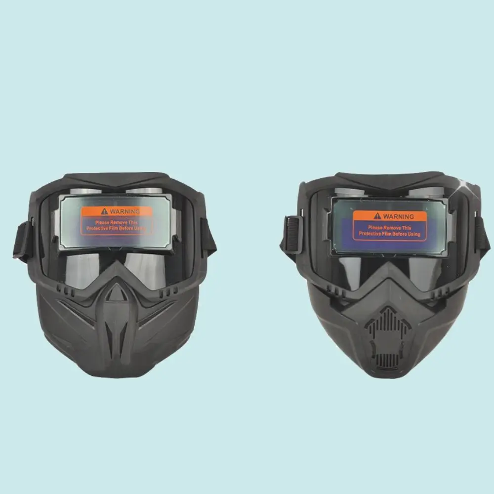 

Auto Darkening Welding Glasses Detachable Adjustable Band Face Shield Impact Resistant Split Type Welder Mask