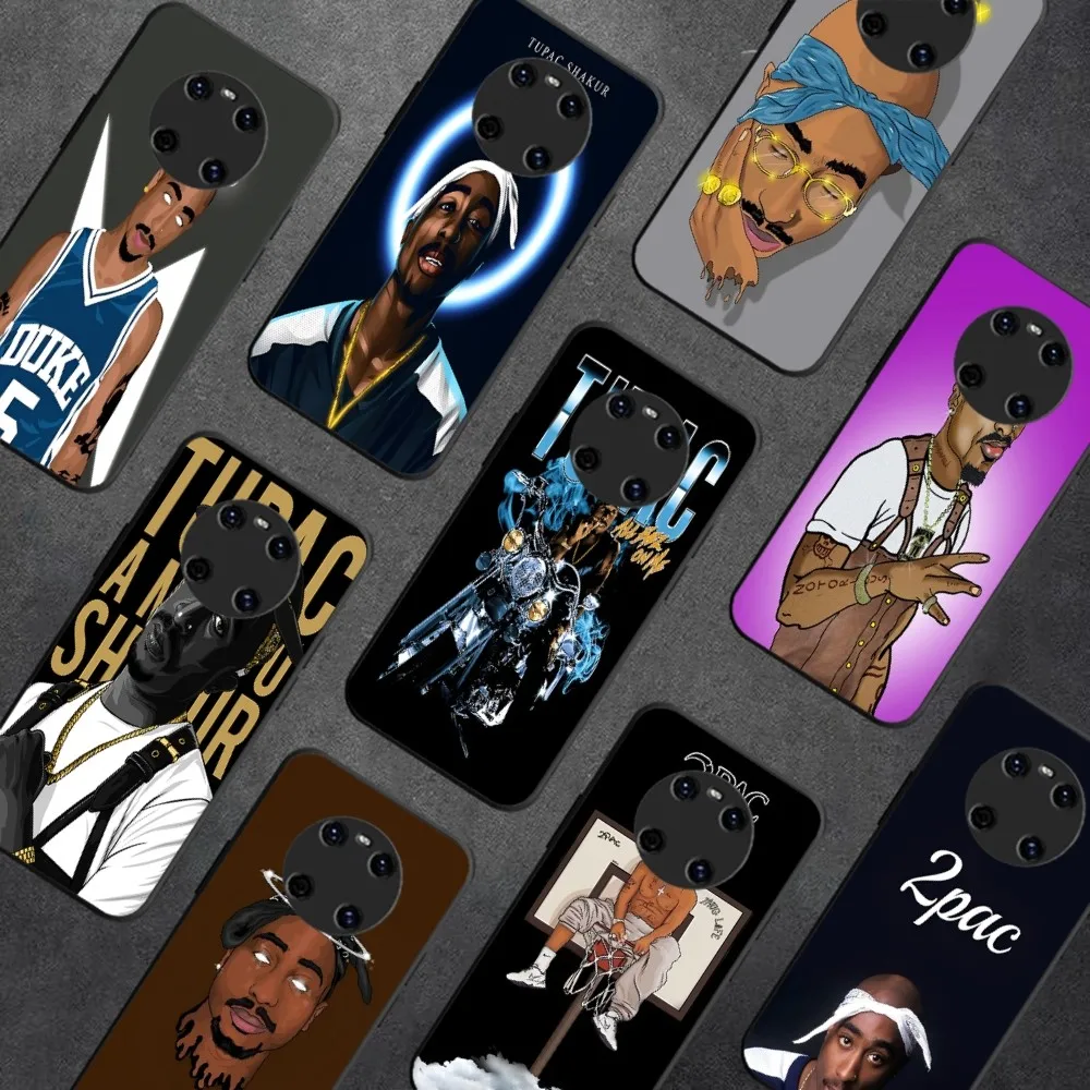 

Hip Hop Singer T-Tupac Retro Phone Case For Huawei Y9 6 7 5 Prime Enjoy 7s 7 8 Plus 7a 9e 9plus 8E Lite Psmart Shell