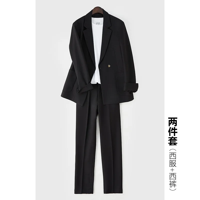 1-A41  Sense Casual Suit suit Men\'s Loose Korean-style Fashionable Suit Coat Commuting to Work