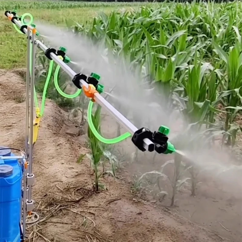 3,6 m/4,8 m elektrisches Sprühgerät mit mehreren Düsen. Das elektrische Lithium-Sprühgerät kann angehoben und zurückgezogen werden