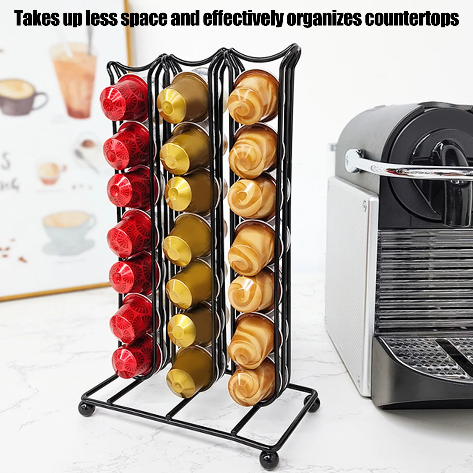 Soporte para cápsulas de café, - Home Office Tienda reseña y precio