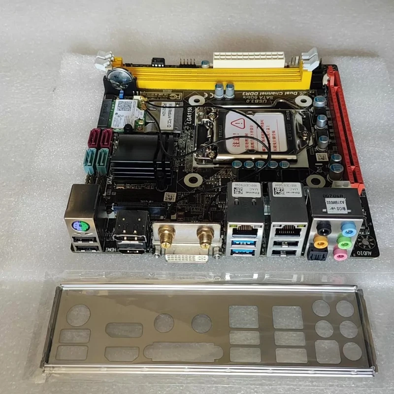 

Used H81-ITX WIFI Mini ITX Motherboard LGA1150 Onboard WiFi DDR3 Dual Channel Desktop Mainboard for ZOTAC