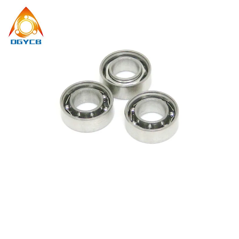 

10 шт. шарикоподшипник из нержавеющей стали 4x10x3 SMR104 открытый радиальный шарикоподшипник 4*10*3 RC игрушки подшипник MR103 L1040 открытый