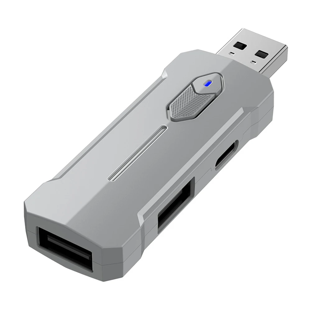 

Комплект 5-в-1: адаптер-конвертер для мыши и клавиатуры, Bluetooth 5.3, для игр PUBG, совместим с Android-устройствами