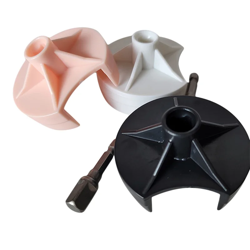 Accessorio per trapano per macchina per maglieria adattatore per impugnatura a manovella cacciavite esagonale con punta in acciaio per macchina per maglieria
