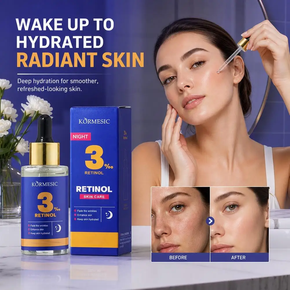 40ml Lifting Moisturizing Essence Yellow Removing And Smoothing Facial Care Essential Oil Products Women's Morning Evening Care