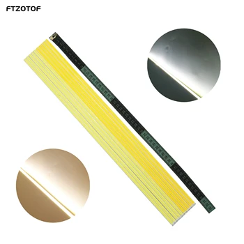 10pcs/lot 50cm Flexible COB LED Lgihts Strip 12v Dc 14W Cold Warm White Color LED Garden Lights for Car Lighting Room Decoration