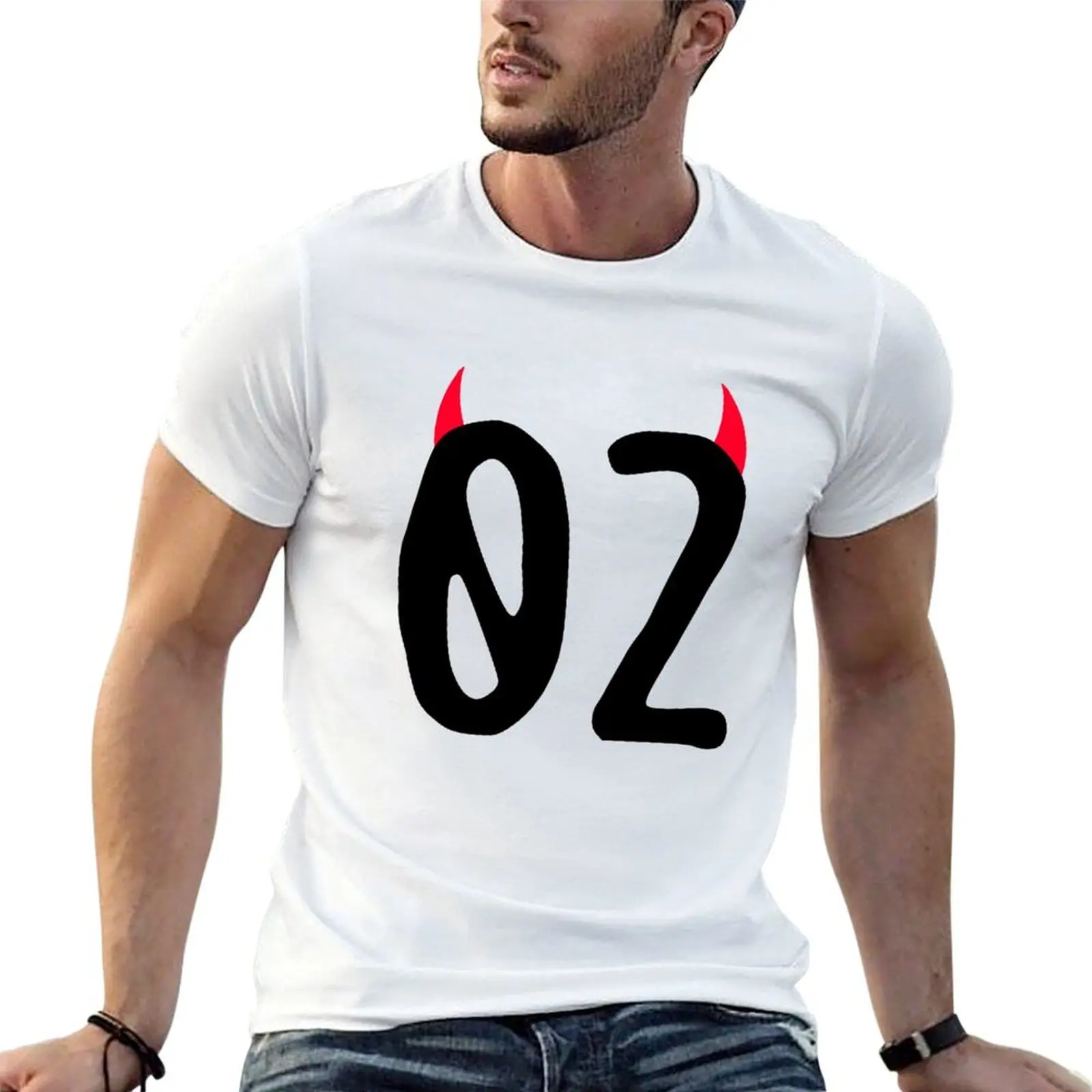 02 Zero Two Darling in the Franxx T-Shirt cotton t shirt man t shirt man plain t shirt man designer T-shirt