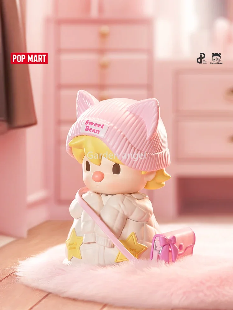 

POP MART Little Sweet Bean Grow Up Quickly Cute Elevator Toy Kawaii Doll Collection Figurine Model Action Figure Toy Mystery Box