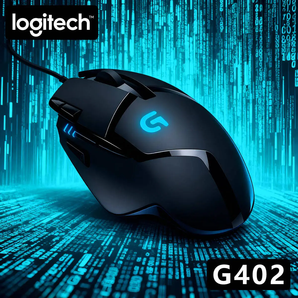 

Проводная мышь Logitech G402, киберспортивная игра, посвященная редактируемым макрокомпьютером, настольным ноутбуком, ест курицы CSGO