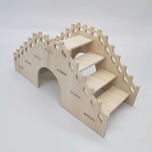 عش الهامستر الخشبي الصلب ، منزل صغير ، فيلا ، دب ذهبي ، منزل مخفي ، لوازم ، لعب ، مناظر طبيعية ، زينة ، دجاج حصاد ، قنفذ أفضل 10 بيوت دجاج خشبية مبيعا - رقم 2