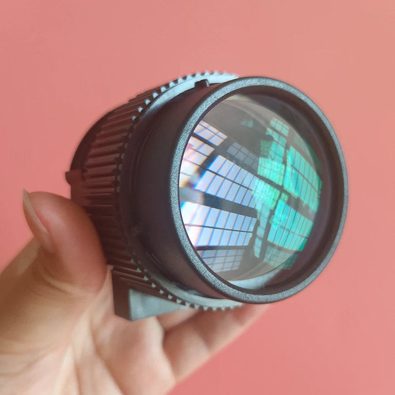 

High - Definition Lens for LCD Projectors 4.3 inch 3 Element Projection 142 mm Focal Length Magnifying Glass Lens
