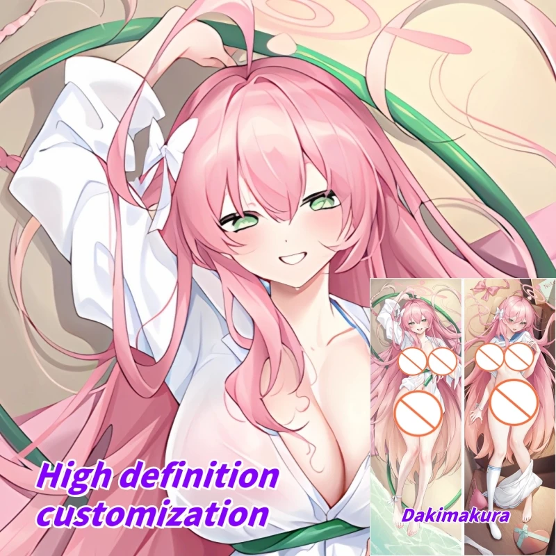 

Dakimakura Anime Pillow Case Blue Archive Urawa Hanako Double-sided Print Of Life-size Body Pillowcase Gifts Can be Customized