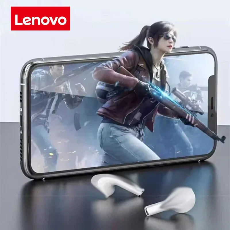 2026 سماعات لينوفو اللاسلكية بلوتوث الأصلية تصميم أنيق متفوقة سماعة رأس بخاصية البلوتوث صغيرة الحياة مريحة الرياضة يوميا الولايات المتحدة #4