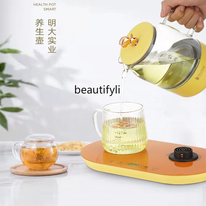 Temperatura constante multifuncional eléctrica del vidrio de borosilicato alto del sistema de la olla de la salud del hogar