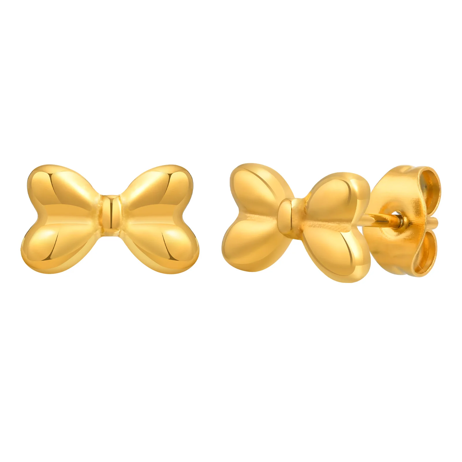 Mini Bow Stud Earri… - image