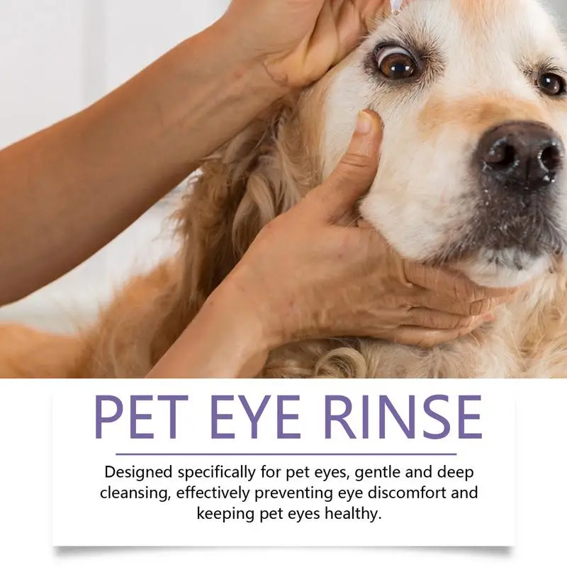 Pet Eye Drops Pet Eye Wash Drops Gentle Dog Eye Drops Effective Dog Tear Stain Cleaner 30ml For Dogs Cats Horses Rabbits