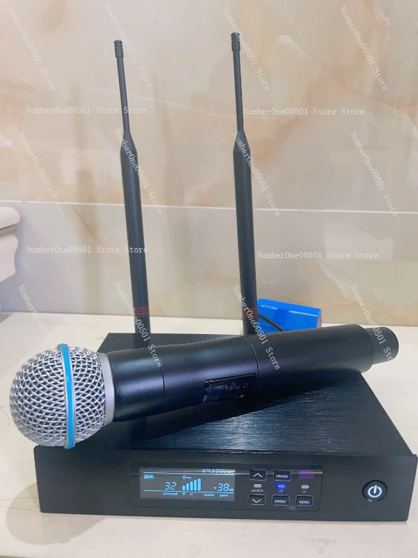 

Беспроводная микрофонная система QLXD4: один передатчик, один приемник, для сценических выступлений, с функцией Diversity